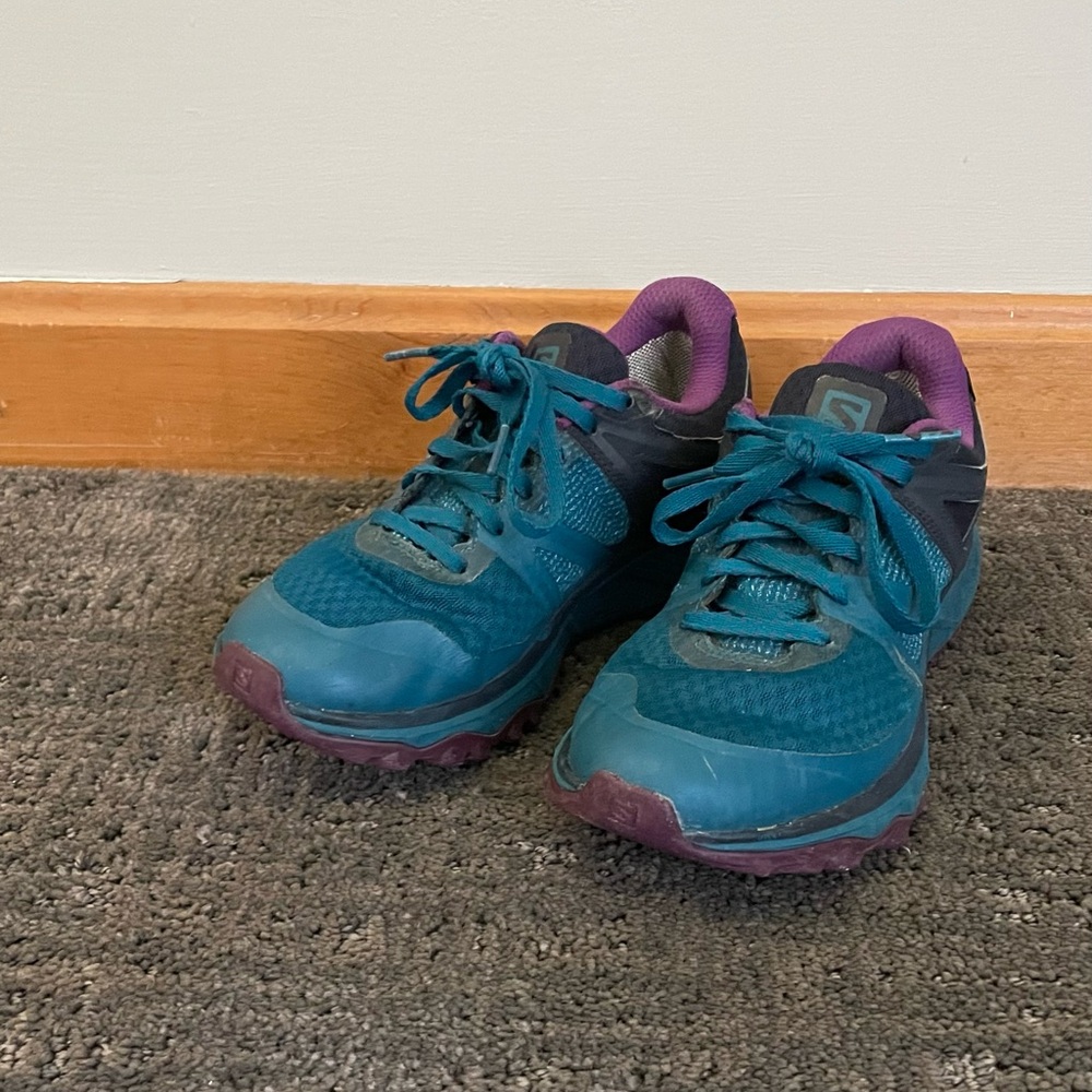Salomon Trailster GTX Gore-Tex Trail Running Shoes Womens